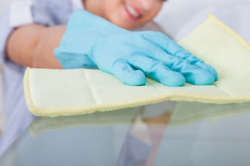 End of tenancy cleaning in a Docklands property
