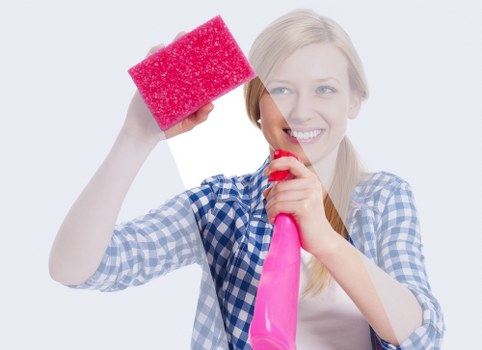 Professional carpet cleaning team working safely in a property