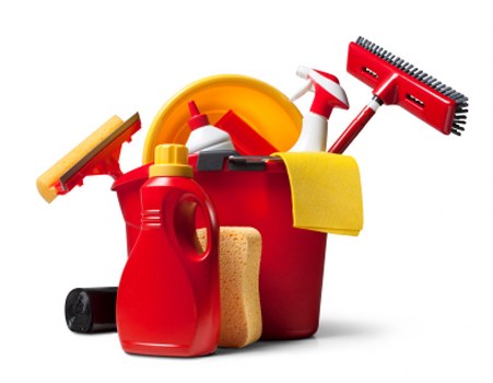 Dust removal from windows and surfaces after construction